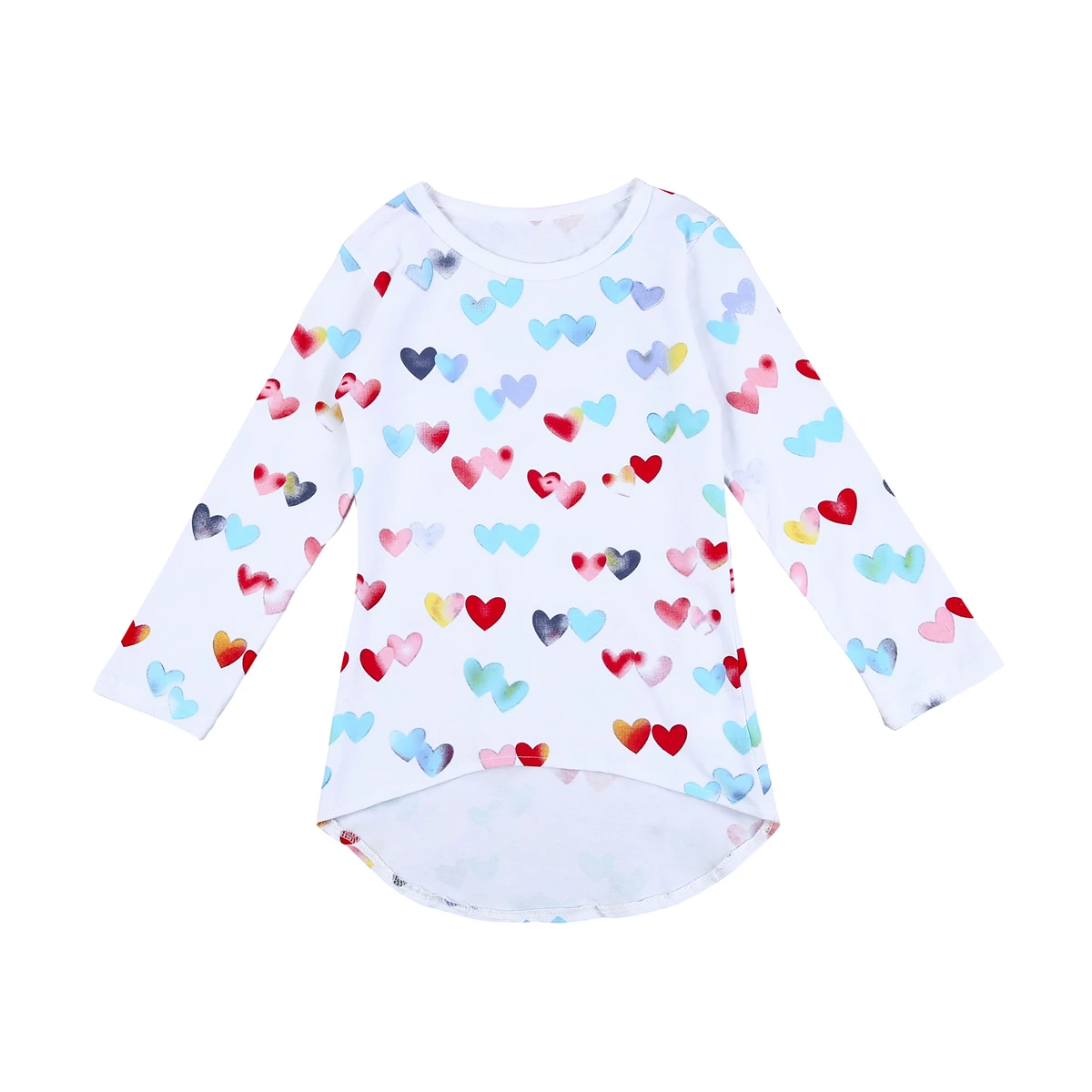 Little Kids Summer Clothing Baby Kid Girls Long Sleeve Colorful Hearts Dress Babies Princess Outfit Clothes Dresses For Girl
Little Kids Summer Clothing Baby Kid Girls Long Sleeve Colorful Hearts Dress Babies Princess Outfit Clothes Dresses For Girl