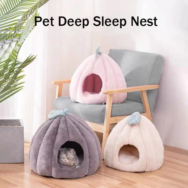Soft Indoor Pet Cat Dog Bed Removeable Kitten and Puppy Kennel Nest Warm Cozy Pet Mat for Dogs Cats Pet Accessories 
Soft Indoor Pet Cat Dog Bed Removeable Kitten and Puppy Kennel Nest Warm Cozy Pet Mat for Dogs Cats Pet Accessories