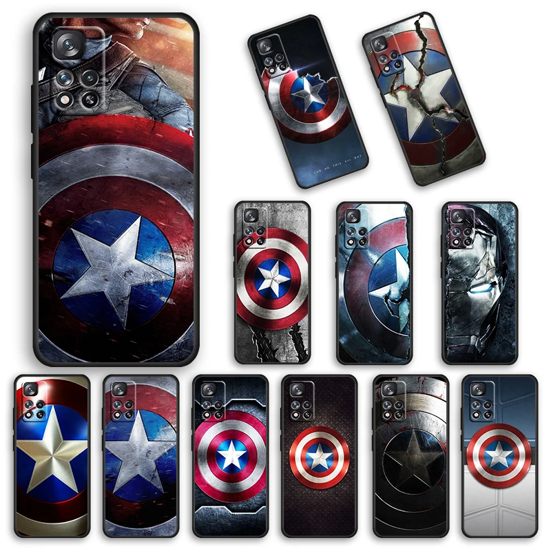Avengers Shield Marvel For Xiaomi Redmi Note 11 10 10S 9 9T 9S Pro Max 8T 8 7 6 5 4X Silicone Soft Black Phone Case 
Avengers Shield Marvel For Xiaomi Redmi Note 11 10 10S 9 9T 9S Pro Max 8T 8 7 6 5 4X Silicone Soft Black Phone Case