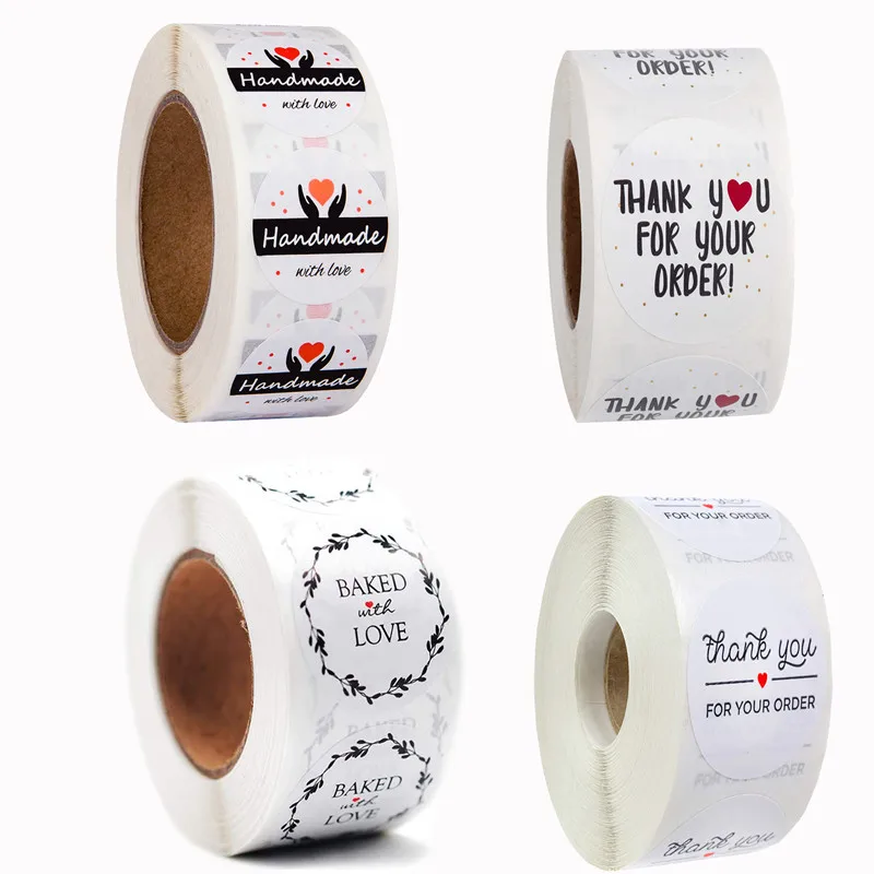 500pcs thank you for baking handmade crafts wedding decoration party small gift sealing sticker label
500pcs thank you for baking handmade crafts wedding decoration party small gift sealing sticker label