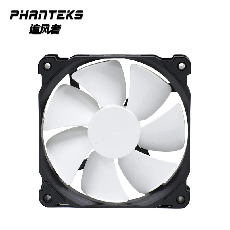 Phanteks черный белый 4PIN PWM на высоком каблуке 12 см 14 вентилятор 12V радиатор