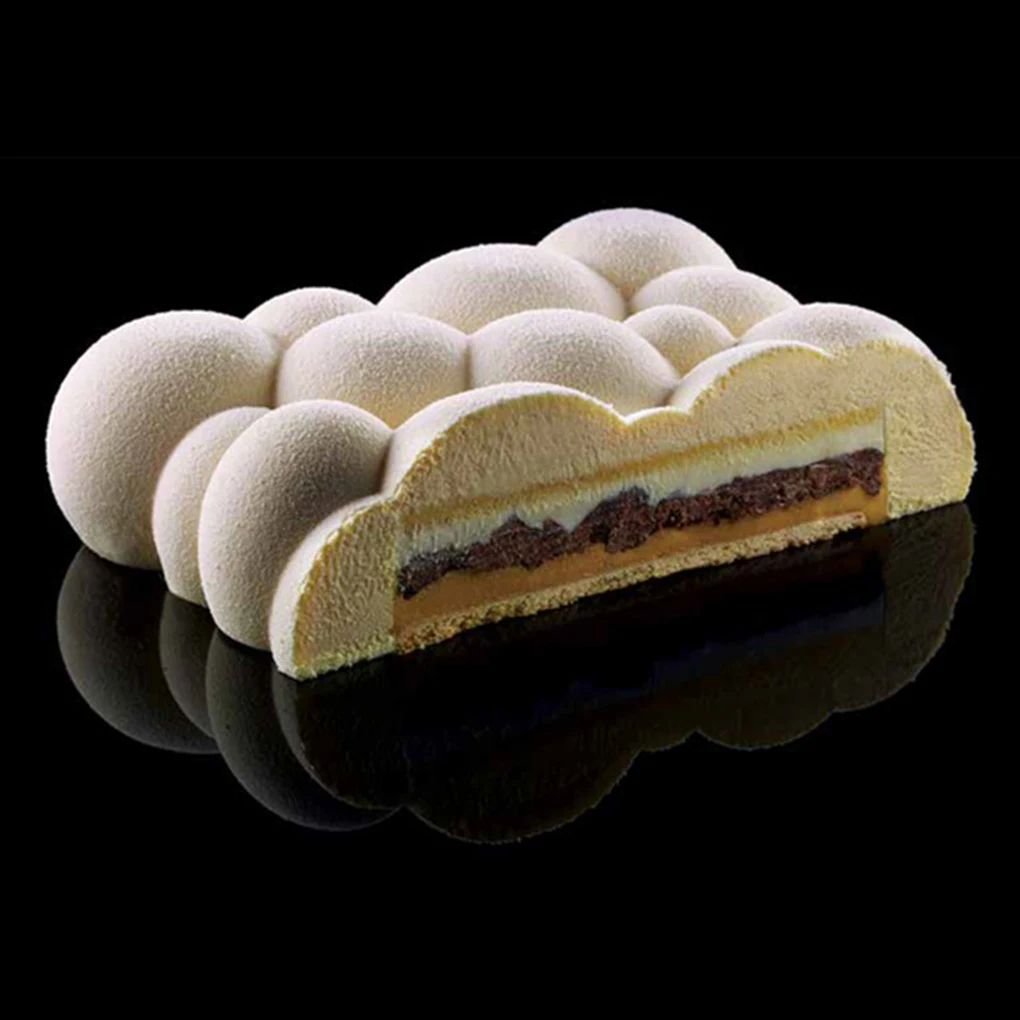 Cookie Mould Silicone Cloud Shape Mousse Mold Dessert Cake Mousse Baking Moulds Chocolate Cake Cutters Kitchen DIY Baking Tools
Cookie Mould Silicone Cloud Shape Mousse Mold Dessert Cake Mousse Baking Moulds Chocolate Cake Cutters Kitchen DIY Baking Tools