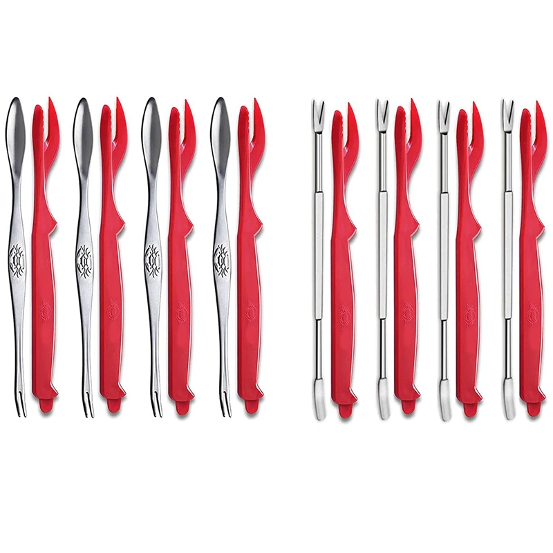 Крабовые крекеры набор инструментов для морепродуктов включает в себя крабовый Лобстер нож, вилки медиаторы набор крекеров (16 шт.)
Крабовые крекеры набор инструментов для морепродуктов включает в себя крабовый Лобстер нож, вилки медиаторы набор крекеров (16 шт.)