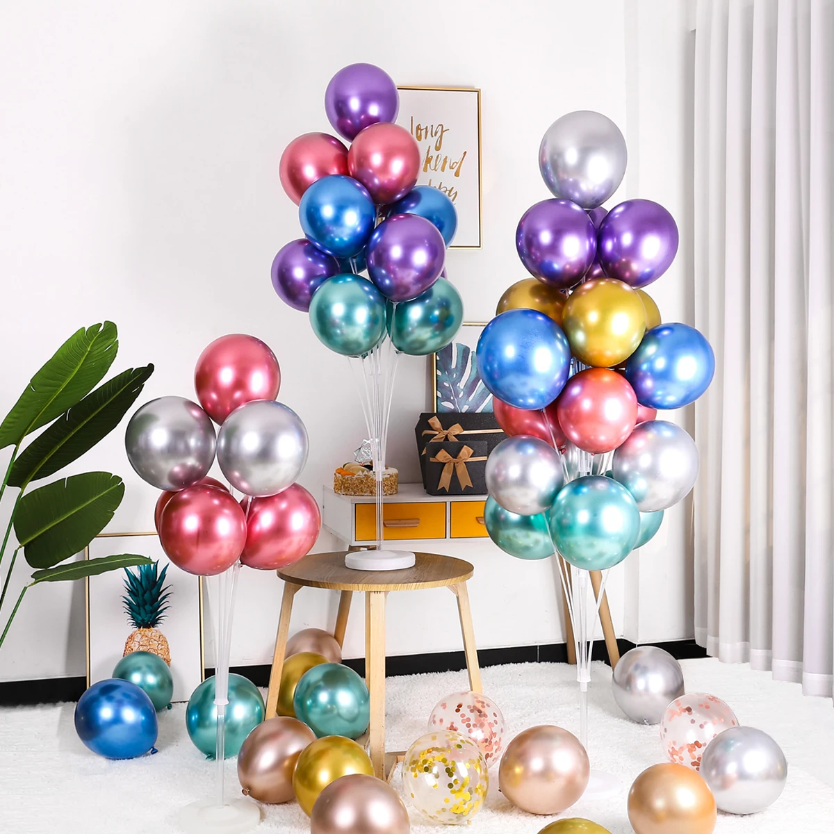 Подставка для воздушных шаров планшетофон оформления детского дня рождения
