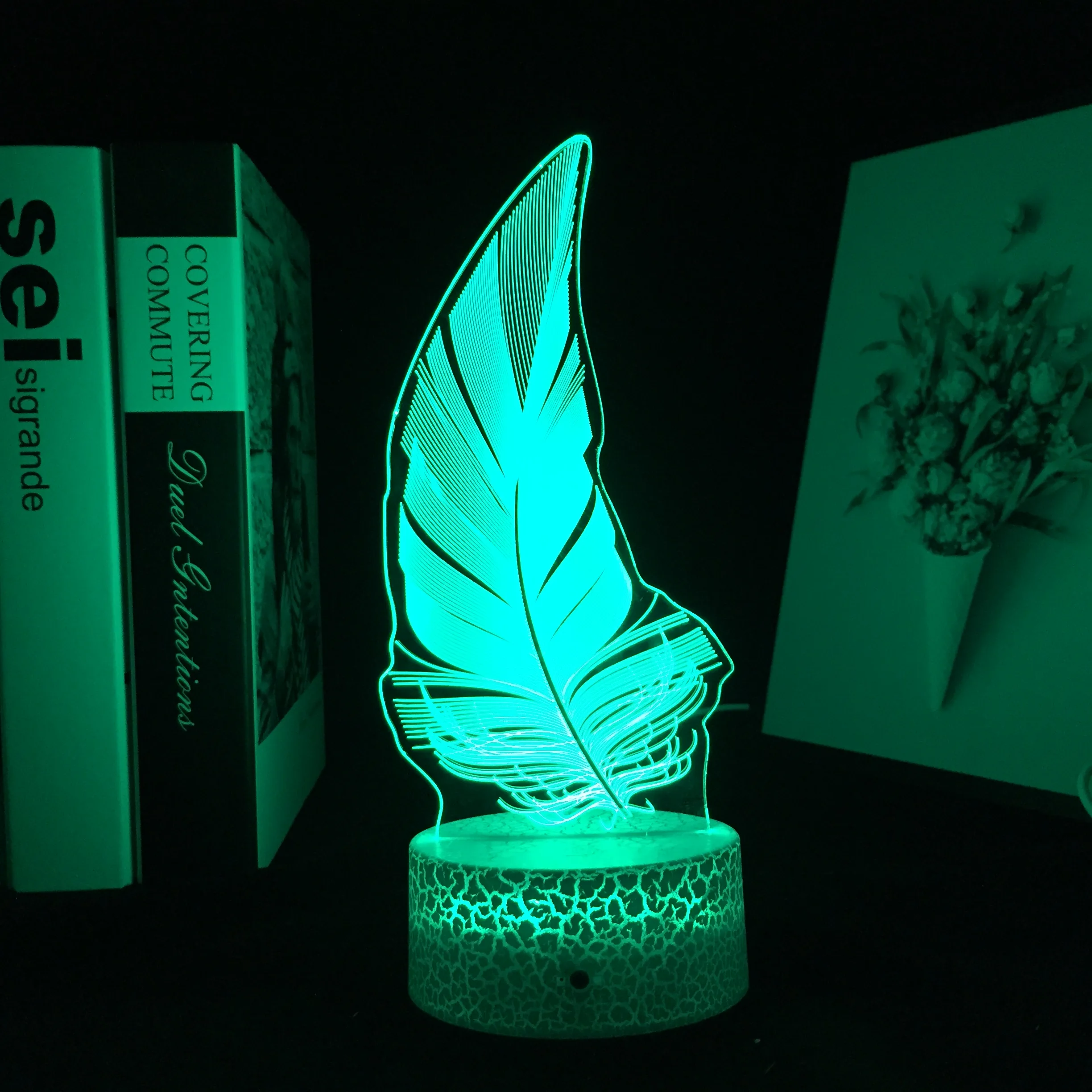Feather Touch Remote Contro Colorful Lamp Acrylic Table Lamp for Birthday Gift Room Atmosphere Decor 3D LED Night Light Dropship
Feather Touch Remote Contro Colorful Lamp Acrylic Table Lamp for Birthday Gift Room Atmosphere Decor 3D LED Night Light Dropship