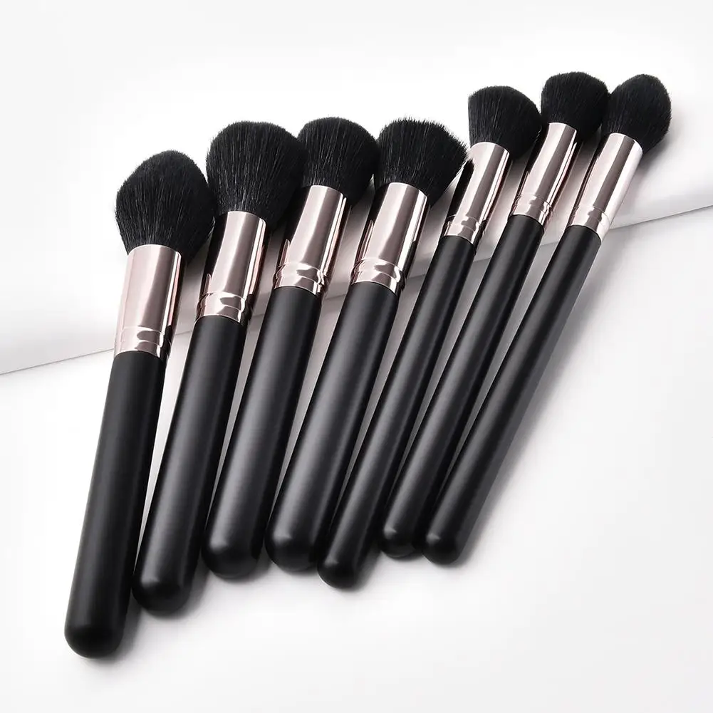 7Pcs Pink/Black Makeup Brushes Set Professional With Natural Hair Foundation Powder Eyeshadow Make Up Brush Blush
7Pcs Pink/Black Makeup Brushes Set Professional With Natural Hair Foundation Powder Eyeshadow Make Up Brush Blush