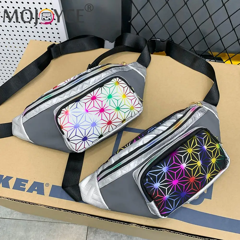 Women Laser Zipper Crossbody Chest Bags Unisex Large Capacity Waist Packs PU Leather Printing Shoulder Fanny Packs
Women Laser Zipper Crossbody Chest Bags Unisex Large Capacity Waist Packs PU Leather Printing Shoulder Fanny Packs