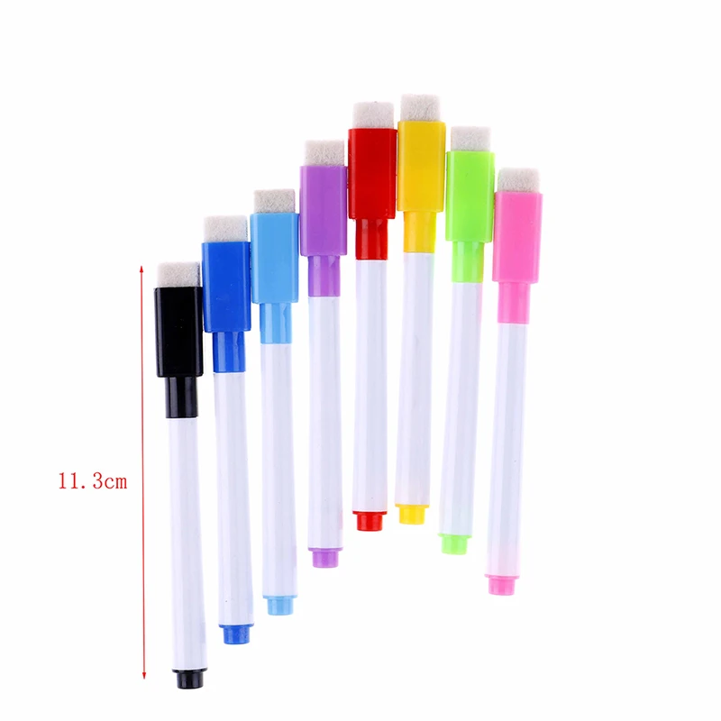 10pcs Erasable Magnetic White Board Marker Pen Whiteboard Marker Liquid Chalk Office School Supplies Art Marker Colorful Ink
10pcs Erasable Magnetic White Board Marker Pen Whiteboard Marker Liquid Chalk Office School Supplies Art Marker Colorful Ink