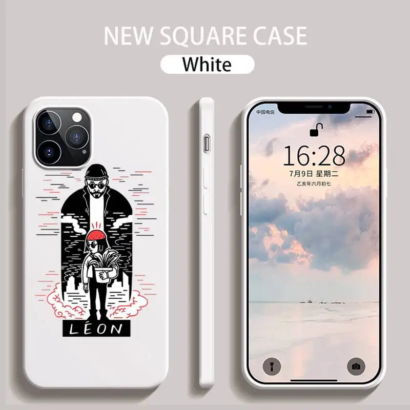 Leon the Professional Phone Case White Candy Color for iPhone 6 7 8 11 12 s mini pro X XS XR MAX Plus
Leon the Professional Phone Case White Candy Color for iPhone 6 7 8 11 12 s mini pro X XS XR MAX Plus