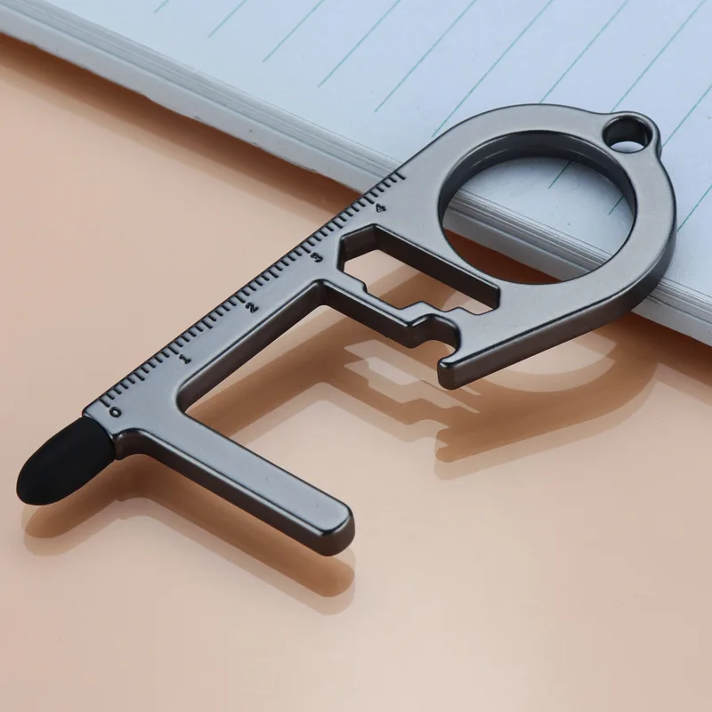 Upgraded No Touch Door Opener Support Touch Screen EDC Contactless Door Closer Garage Keychain Tool for Outdoor Public Elevator
Upgraded No Touch Door Opener Support Touch Screen EDC Contactless Door Closer Garage Keychain Tool for Outdoor Public Elevator