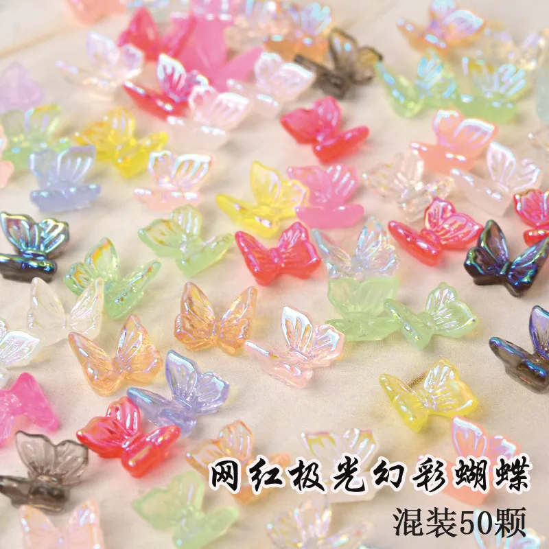 50 Piece 3D Butterfly Nail Art Rhinestone - Flatback Cabochons -DIY Nail Art Rhinestone Jewellery - Resin Embellishments - 6.5mm
50 Piece 3D Butterfly Nail Art Rhinestone - Flatback Cabochons -DIY Nail Art Rhinestone Jewellery - Resin Embellishments - 6.5mm