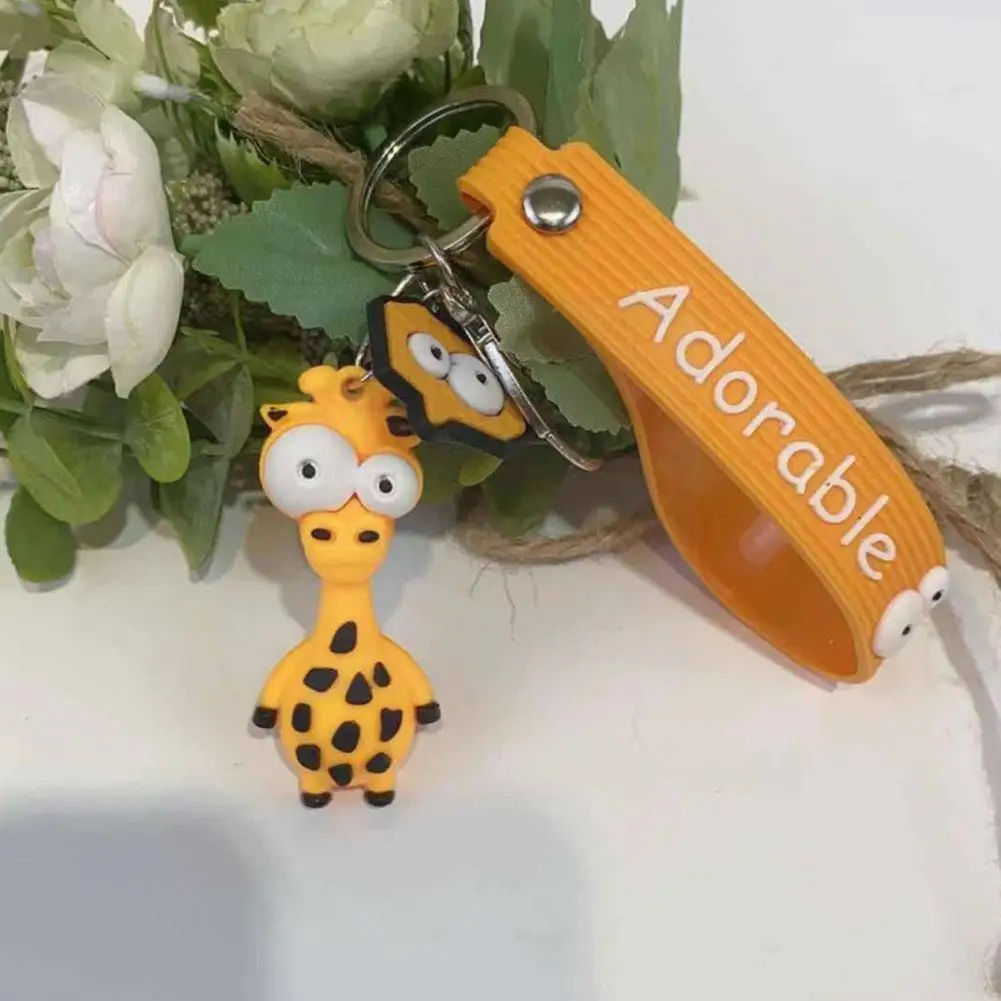 2021 New Cute Giraffe Rabbit Keychain Elephant KeyChain Pendant Cartoon Pendant Keyring Rubber Keyring Animal Cute Bag X3I6
2021 New Cute Giraffe Rabbit Keychain Elephant KeyChain Pendant Cartoon Pendant Keyring Rubber Keyring Animal Cute Bag X3I6