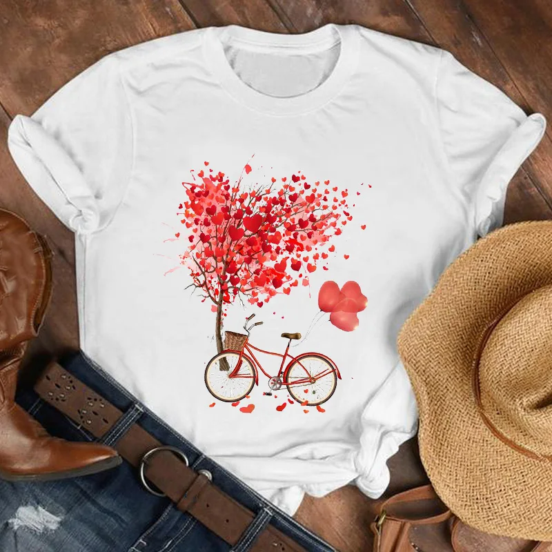 Women Lady Cartoon Love Valentine Sweet Cute 90s Fashion Shirt Clothes Tshirt Female Print T Tee Womens Top Graphic T-shirt
Women Lady Cartoon Love Valentine Sweet Cute 90s Fashion Shirt Clothes Tshirt Female Print T Tee Womens Top Graphic T-shirt