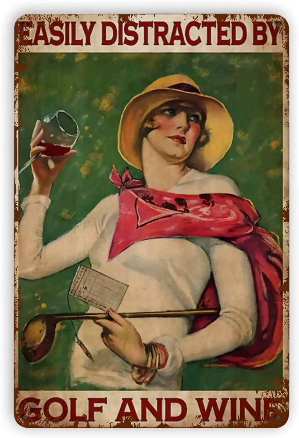 Baby Kleidung Weant Vintage Metal Tin Signs, Easily Distracted by Golf and Wine Funny Wall Decor Retro Art Tin Sign Classic
Baby Kleidung Weant Vintage Metal Tin Signs, Easily Distracted by Golf and Wine Funny Wall Decor Retro Art Tin Sign Classic