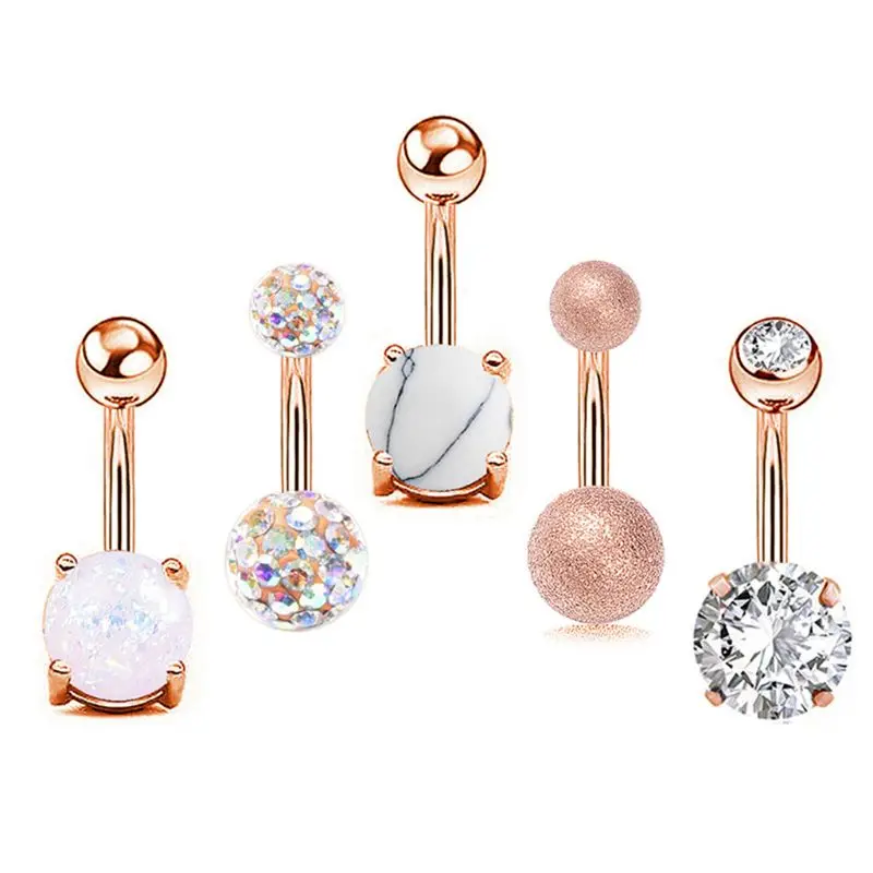 5 Pcs Belly Button Ring Women Girls Stainless Steel Navel Body Piercing Jewelry 45BC
5 Pcs Belly Button Ring Women Girls Stainless Steel Navel Body Piercing Jewelry 45BC