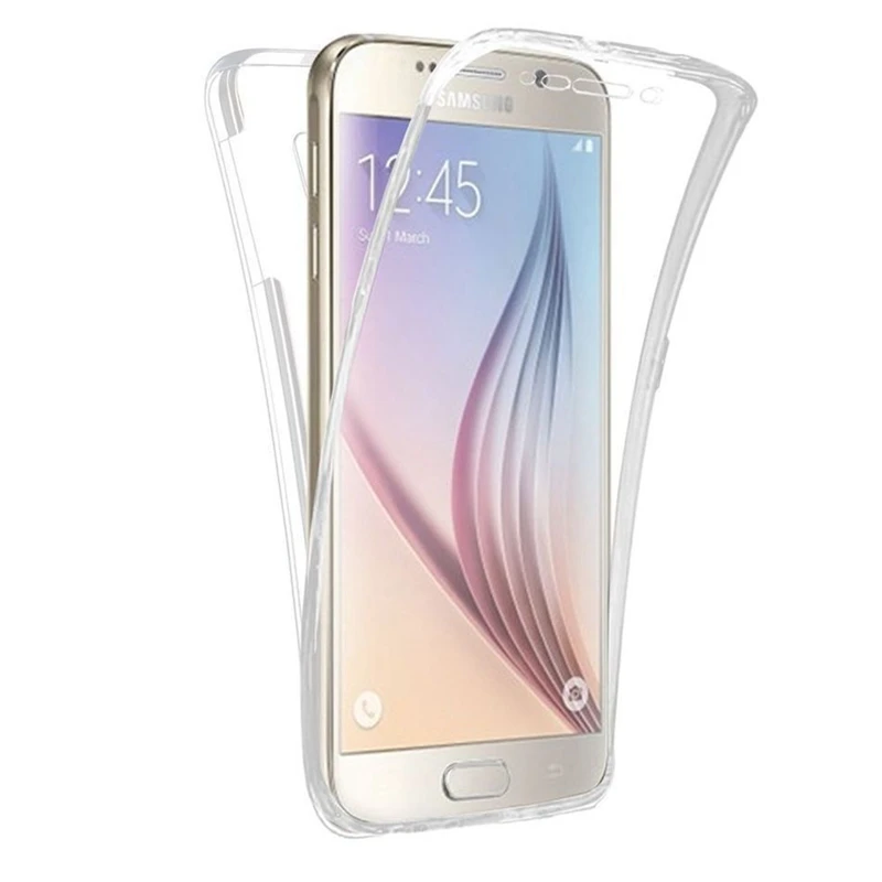 360 двойные Чехлы для Samsung Galaxy S20 Plus Note 20 Ultra S10e S10 Lite 10 9 8 S8 S9 + S7 edge мягкий силиконовый