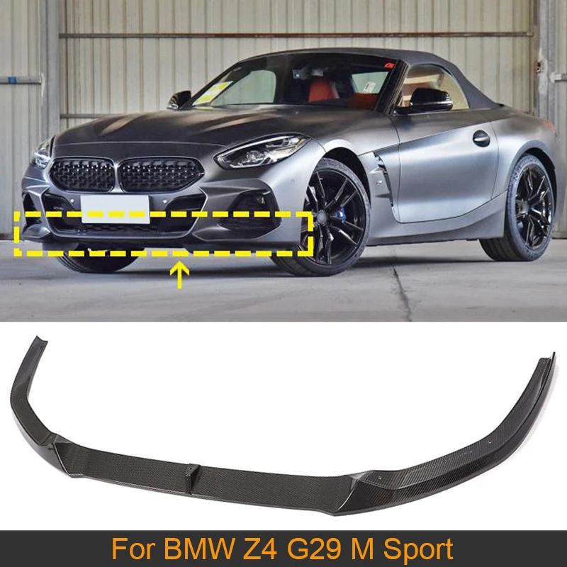 Автомобильный передний бампер спойлер для BMW Z4 G29 M Sport 2019 2020 2021 передний бампер для губ разветвитель фартук протектор из углеродного волокна
Автомобильный передний бампер спойлер для BMW Z4 G29 M Sport 2019 2020 2021 передний бампер для губ разветвитель фартук протектор из углеродного волокна