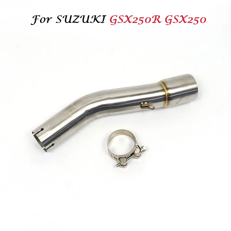 Motorcycle Exhaust Modified Stainless Middle Link Pipe Catalyst Delete Pipe For SUZUKI GSX250R GSX 250R GSX250 Gsx 250 DL250
Motorcycle Exhaust Modified Stainless Middle Link Pipe Catalyst Delete Pipe For SUZUKI GSX250R GSX 250R GSX250 Gsx 250 DL250