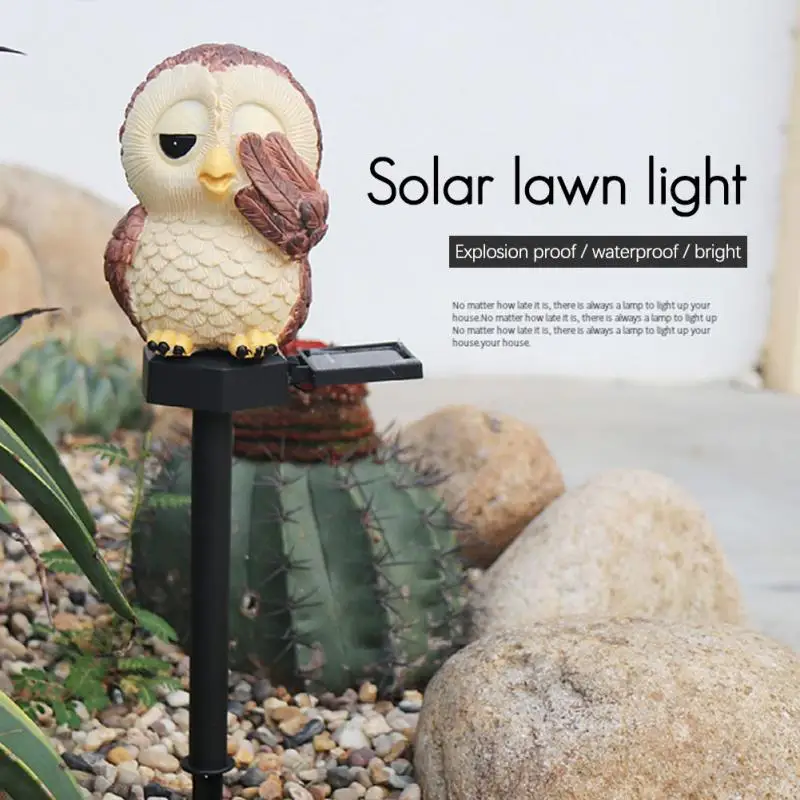 Solar Owl Lawn Lamp LED Lights Outdoor Garden Decoration Waterproof Landscape Lights Christmas Navida Yard Pathway Luminous Lamp
Solar Owl Lawn Lamp LED Lights Outdoor Garden Decoration Waterproof Landscape Lights Christmas Navida Yard Pathway Luminous Lamp