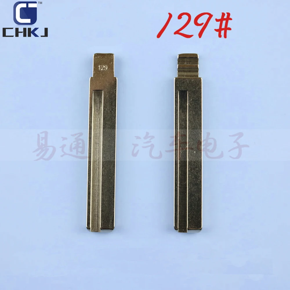 CHKJ 10PCS/LOT #129 #130 Metal Blank Uncut Flip KD Key Blade For H-yundai For Kia Car Remote Key Uncut HY20 Right Left Blade
CHKJ 10PCS/LOT #129 #130 Metal Blank Uncut Flip KD Key Blade For H-yundai For Kia Car Remote Key Uncut HY20 Right Left Blade