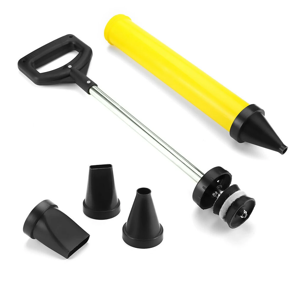 Stainless Steel Caulking Gun Grouting Sprayer Cement Caulking Grouting Pump Cement Yellow Filling Tool with 4 Nozzles
Stainless Steel Caulking Gun Grouting Sprayer Cement Caulking Grouting Pump Cement Yellow Filling Tool with 4 Nozzles