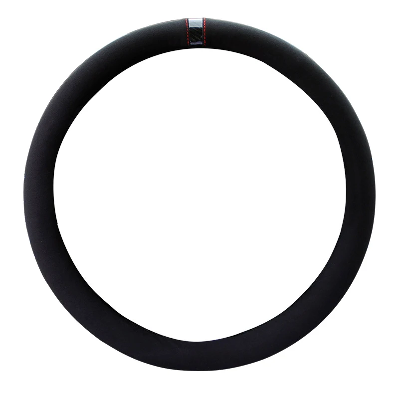 New Car Steering Wheel Cover Suede Short Plush Carbon Fiber Leather Car Rug For 37-38CM/14.5"-15" M Size Hand Bar Protector
New Car Steering Wheel Cover Suede Short Plush Carbon Fiber Leather Car Rug For 37-38CM/14.5"-15" M Size Hand Bar Protector