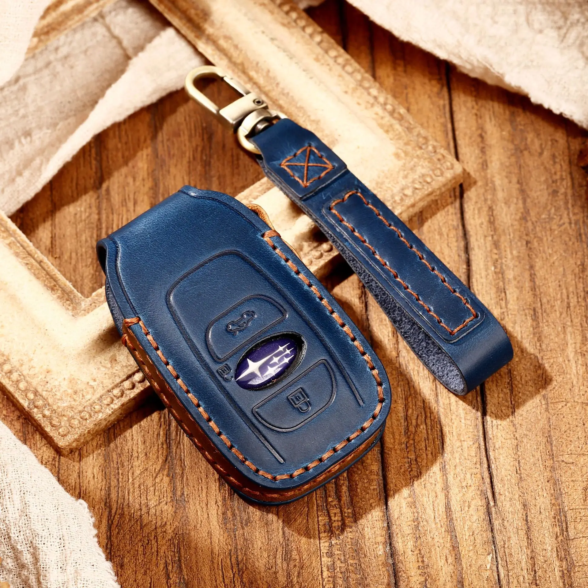 Cow Leather Car Key Case Protection Cover Boy and Girl Luxury Business Handmade Key Bag for SUBARU Forester Outback XV Legacy
Cow Leather Car Key Case Protection Cover Boy and Girl Luxury Business Handmade Key Bag for SUBARU Forester Outback XV Legacy
