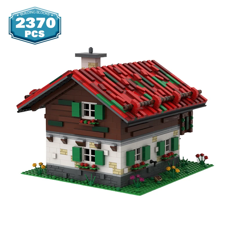 City Buildings Bergbauernhaus Street View House Forest Hut Farmhouse Building Block Set Villa Model Brick Puzzle Education Toys
City Buildings Bergbauernhaus Street View House Forest Hut Farmhouse Building Block Set Villa Model Brick Puzzle Education Toys