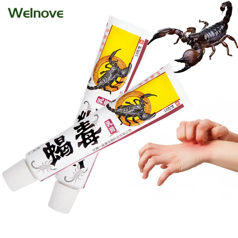18g Scorpion Venom Balm Antibacterial Cream Psoriasis Eczema Dermatitis Ointment Anti-Itching Medical Plaster Skin Care
18g Scorpion Venom Balm Antibacterial Cream Psoriasis Eczema Dermatitis Ointment Anti-Itching Medical Plaster Skin Care