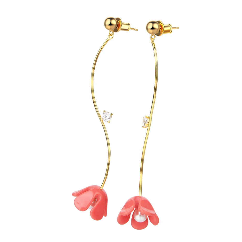 TUNGSTE Dangle Earrings For Women Pink Coral Flower White Shell Pearl Fashion Cute Drop Ear Rings Statement Jewelry
TUNGSTE Dangle Earrings For Women Pink Coral Flower White Shell Pearl Fashion Cute Drop Ear Rings Statement Jewelry