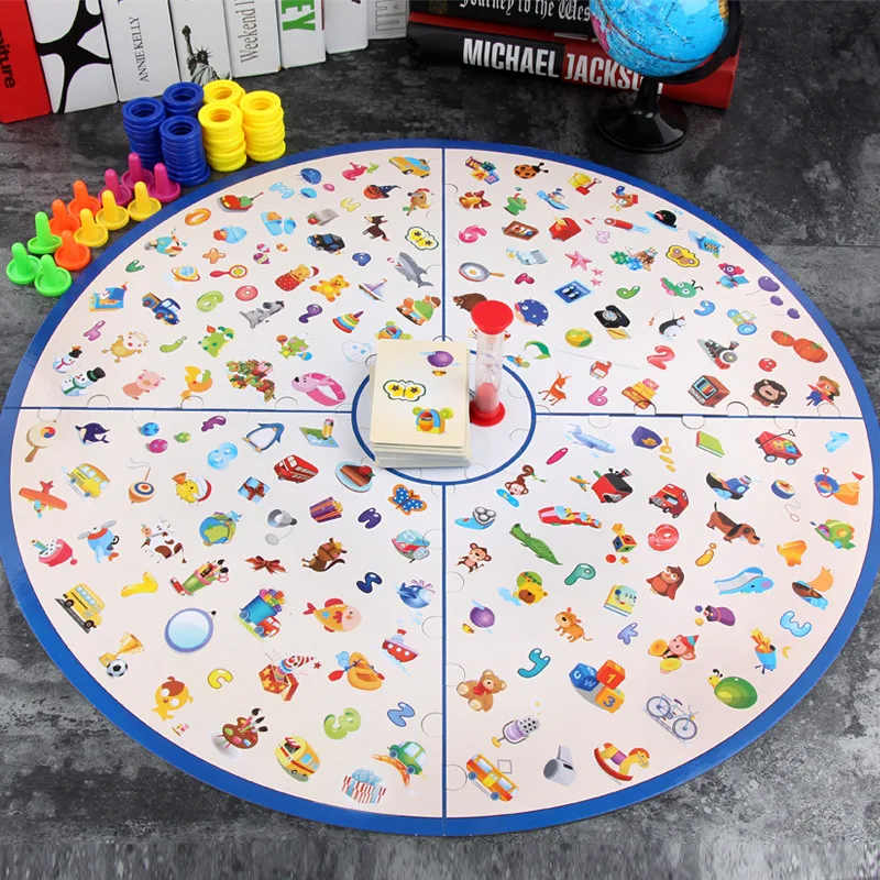Montessori Puzzle Kids Detectives Looking Chart Board Game Plastic Puzzle Brain Training Educational Toys Kit Party Game
Montessori Puzzle Kids Detectives Looking Chart Board Game Plastic Puzzle Brain Training Educational Toys Kit Party Game