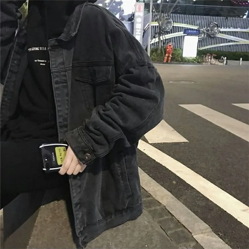 Jacket Men Denim Vintage Blue Loose Plus Size 2XL Streetwear Daily Harajuku Mens Coat Classic All-match Causal Korean Ulzzang
Jacket Men Denim Vintage Blue Loose Plus Size 2XL Streetwear Daily Harajuku Mens Coat Classic All-match Causal Korean Ulzzang