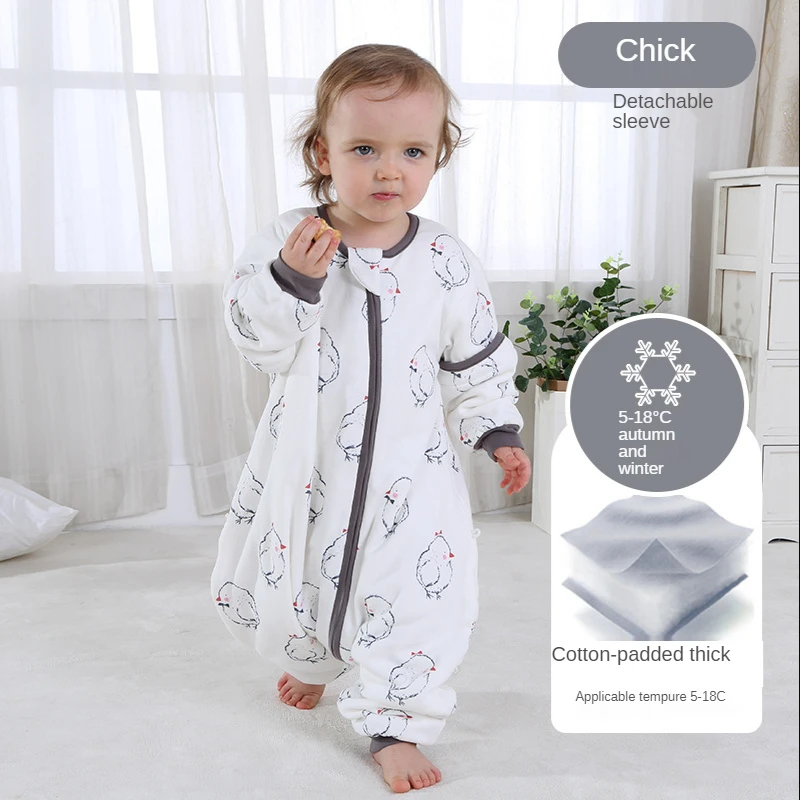 Baby Sleeping Bag Thickened Cotton Clip Pure Cotton Children's Knitting Four Seasons Universal Split Leg Anti Kick Quilt
Baby Sleeping Bag Thickened Cotton Clip Pure Cotton Children's Knitting Four Seasons Universal Split Leg Anti Kick Quilt