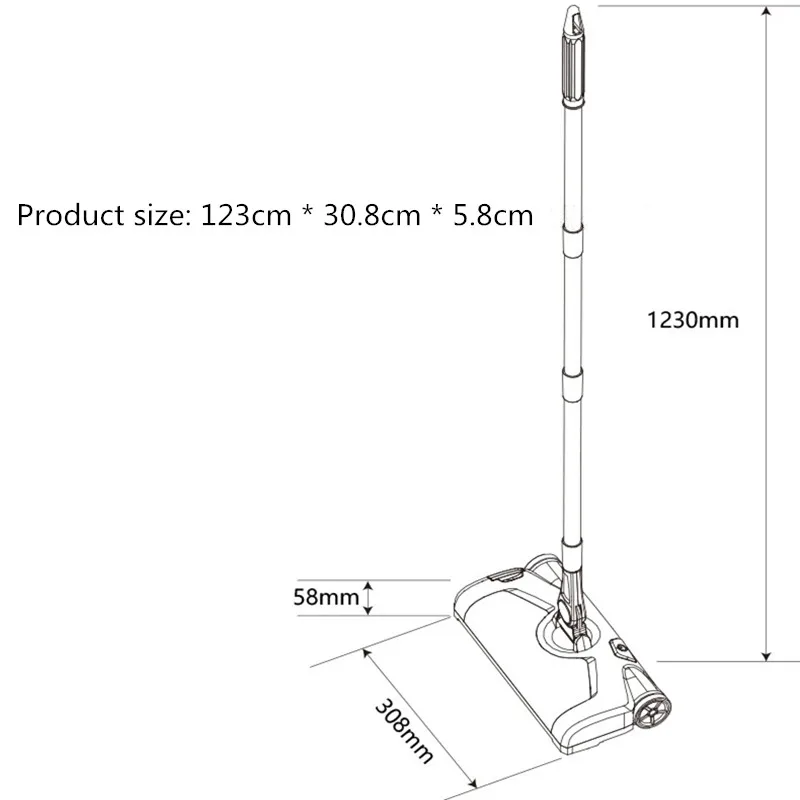 Household Cordless Broom Sweeper Electric Mop Pusher Sweeper Vacuum Cleaner Sweeper Multifunction Machine Low Noise Rotary Sweep
Household Cordless Broom Sweeper Electric Mop Pusher Sweeper Vacuum Cleaner Sweeper Multifunction Machine Low Noise Rotary Sweep