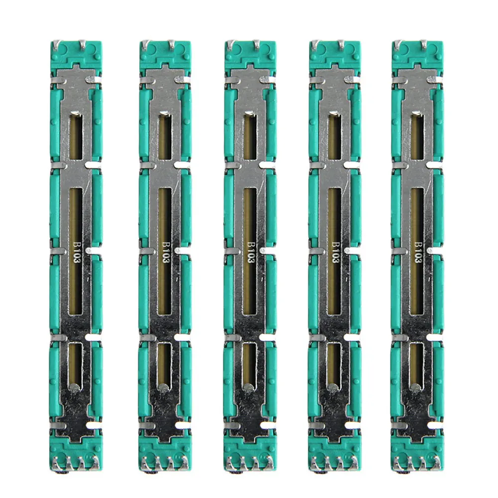 5 шт. 75 мм двойной B10K оригинальный B10KX2 Behringer Pot Mixer фейдер
5 шт. 75 мм двойной B10K оригинальный B10KX2 Behringer Pot Mixer фейдер