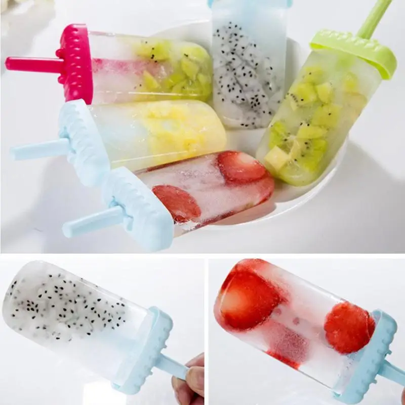 6pcs/set Ice Cream Molds Ice Tray Rectangle Shaped Ice Cream Pop Molds Tray Stick Ice Cream Makers Mold For Kitchen Tools
6pcs/set Ice Cream Molds Ice Tray Rectangle Shaped Ice Cream Pop Molds Tray Stick Ice Cream Makers Mold For Kitchen Tools