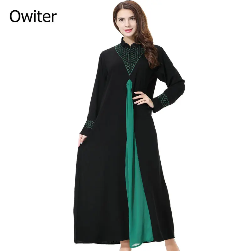 Muslim Women Long Sleeve Dubai Lace Dress Maxi Abaya Jalabiya Islamic Clothing Moroccan Fashion Embroidery Hijab Party Dresses
Muslim Women Long Sleeve Dubai Lace Dress Maxi Abaya Jalabiya Islamic Clothing Moroccan Fashion Embroidery Hijab Party Dresses