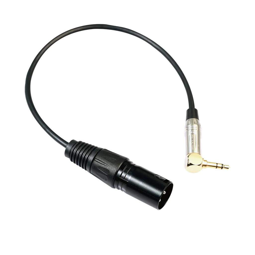 0.3m 90 Degree Turn 3.5mm Revolution XLR Canon Camera SLR Camera Professional Microphone Adapter
0.3m 90 Degree Turn 3.5mm Revolution XLR Canon Camera SLR Camera Professional Microphone Adapter