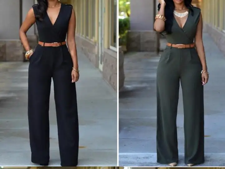 2021 summer one-piece pants female sexy plus size sleeveless v-neck pants elegant jumpsuit female game wear
2021 summer one-piece pants female sexy plus size sleeveless v-neck pants elegant jumpsuit female game wear