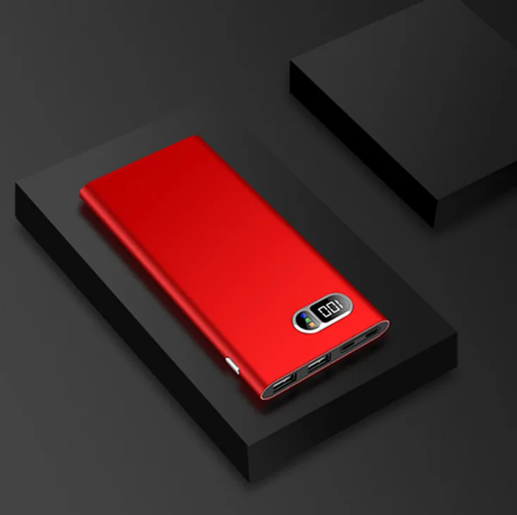 20000mAh Power Bank Portable Ultra Thin Phone Charger Digital Display 2 USB Outdoor Travel Powerbank for Samsung Xiaomi IPhone
20000mAh Power Bank Portable Ultra Thin Phone Charger Digital Display 2 USB Outdoor Travel Powerbank for Samsung Xiaomi IPhone