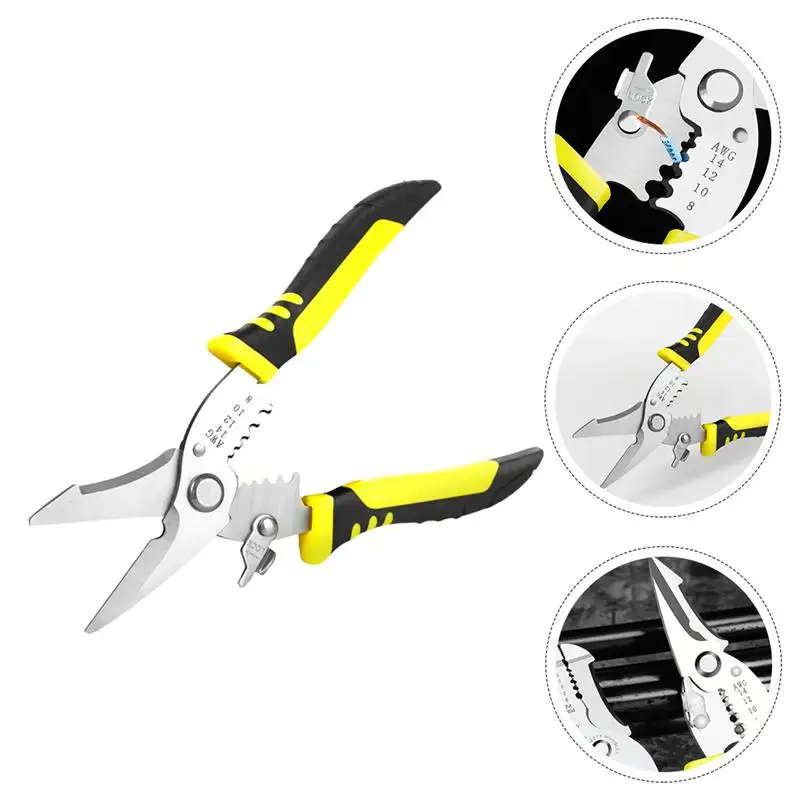 1Pc Wire Stripper Wire Striping Scissor Wireman Tool for Wire Factory Wire Man Home
1Pc Wire Stripper Wire Striping Scissor Wireman Tool for Wire Factory Wire Man Home