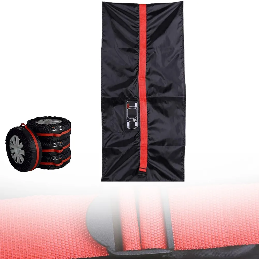 1pcs 80cm Car Spare Tire Protection Cover Bag L-210T Polyester Taffeta Black + Red For 16-20 Inch Tire Storing Car Spare Tyres
1pcs 80cm Car Spare Tire Protection Cover Bag L-210T Polyester Taffeta Black + Red For 16-20 Inch Tire Storing Car Spare Tyres