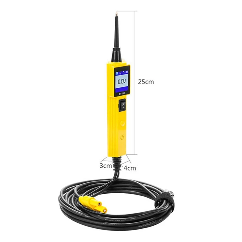 Automotive Circuit Tester,Car Electrical System Diagnostic Tool with LED 6XDB