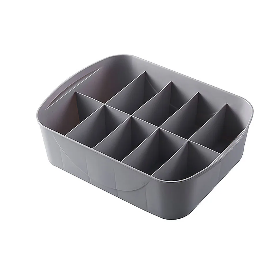 Underwear Storage Box Household Plastic Lidded Socks Dustproof Storage Box Multifunctional Compartment Box Home Storage Tools 
Underwear Storage Box Household Plastic Lidded Socks Dustproof Storage Box Multifunctional Compartment Box Home Storage Tools