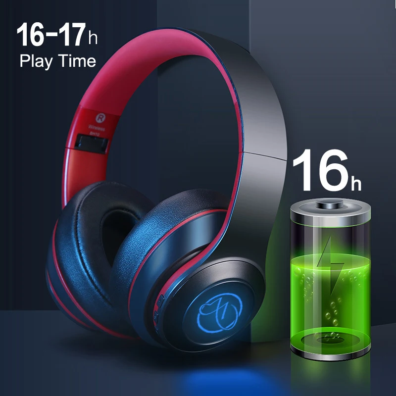 BH10 Head wireless Bluetooth headset foldable with mic LED HiFi music noise canceling headset For Phone PC
BH10 Head wireless Bluetooth headset foldable with mic LED HiFi music noise canceling headset For Phone PC