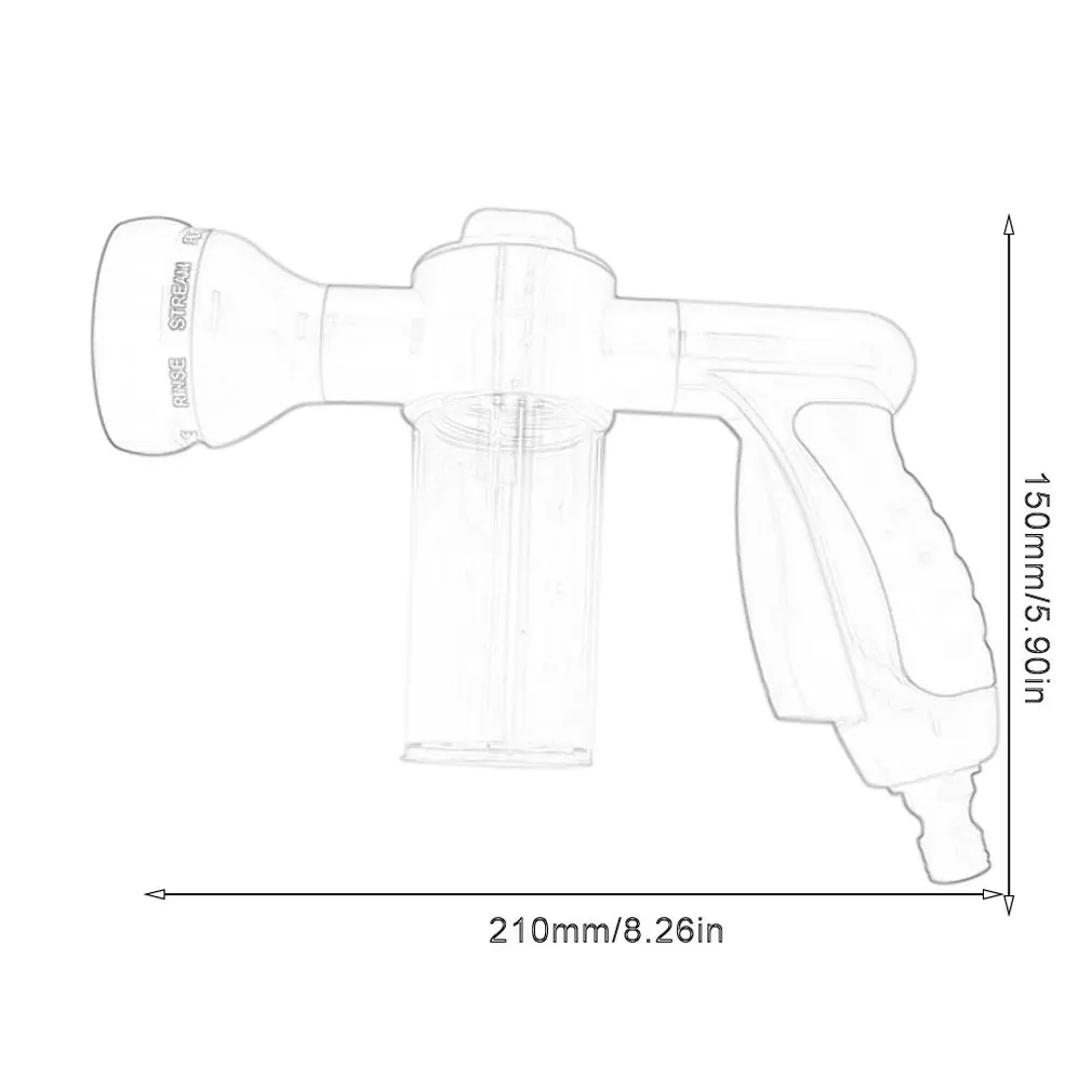 Multi-Function Water Gun Car Wash Water Gun High Pressure Water Gun Car Wash Shower Garden Water Gun Eight-In-One Foam Pot
Multi-Function Water Gun Car Wash Water Gun High Pressure Water Gun Car Wash Shower Garden Water Gun Eight-In-One Foam Pot