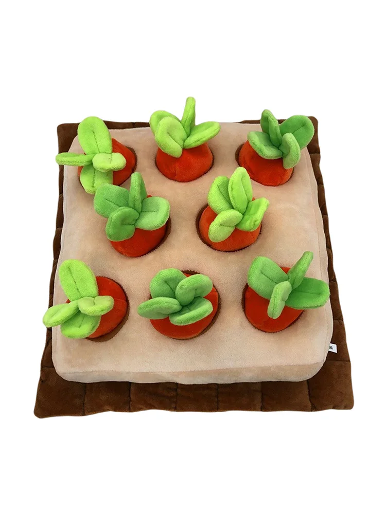 Plush Carrot Dog Toys Snuffle Mat Dogs Puzzle Hide Seek Food Foraging Training Slow Feeder Toys Stress Release Pets Pet Cute
Plush Carrot Dog Toys Snuffle Mat Dogs Puzzle Hide Seek Food Foraging Training Slow Feeder Toys Stress Release Pets Pet Cute