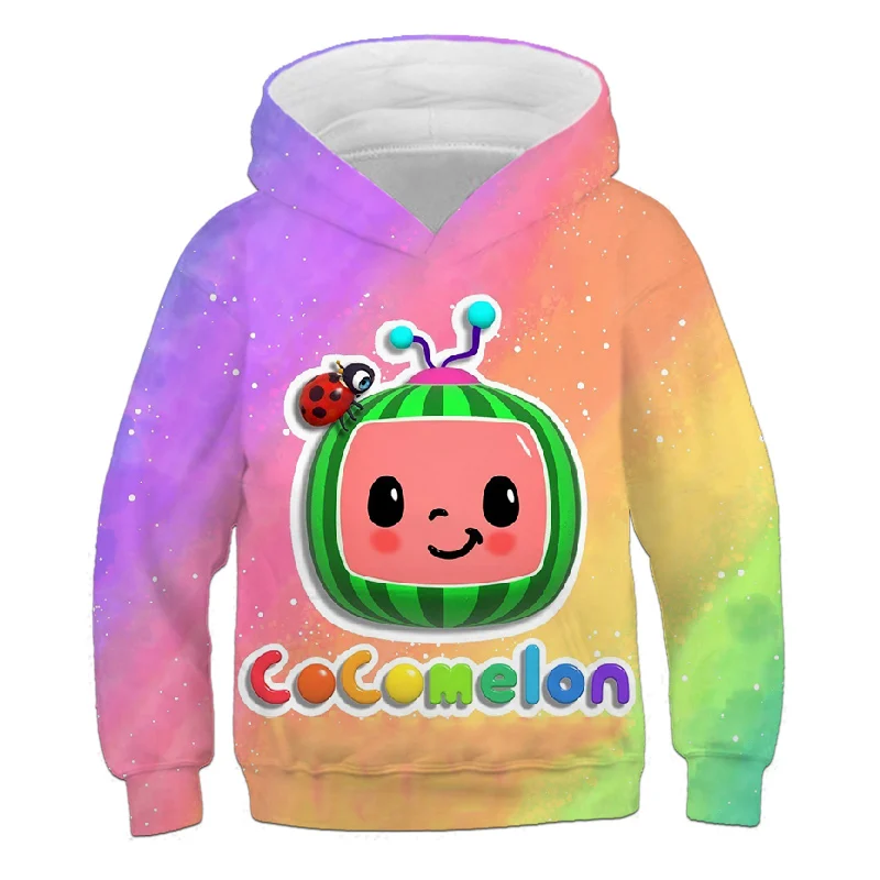 Kids Cartoon Anime Cocomelon 3D Printed Hoodies Boys Girls Kawaii Clothes Sweatshirts Child Hoodie Fashion Pullovers Tops 4-14T
Kids Cartoon Anime Cocomelon 3D Printed Hoodies Boys Girls Kawaii Clothes Sweatshirts Child Hoodie Fashion Pullovers Tops 4-14T