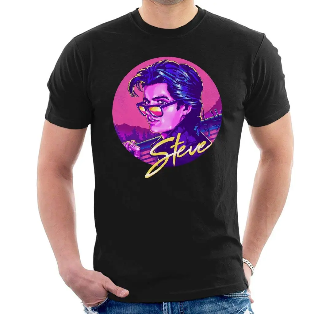 CHMAK 80s Steve Harrington Stranger Things Мужская футболка модная мужская бесплатная