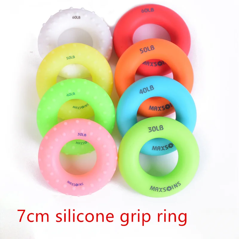 7cm Silicone Portable Hand Grip Gripping Ring Carpal Expander Finger Trainer Grip Strength Rehabilitation Pow Stress Ring Ball
7cm Silicone Portable Hand Grip Gripping Ring Carpal Expander Finger Trainer Grip Strength Rehabilitation Pow Stress Ring Ball